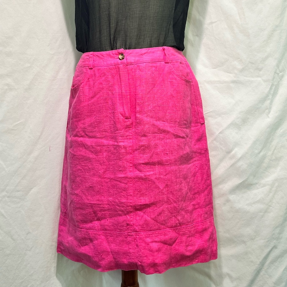 Vintage Harve Benard 100% Linen Skirt